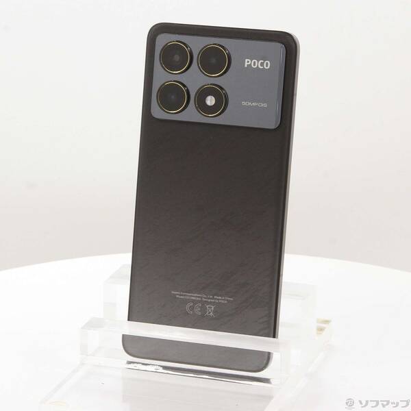 【中古】XIAOMI POCO F6 Pro 256GB ブラック MZB0HEJJP SIMフリー 【377-ud】