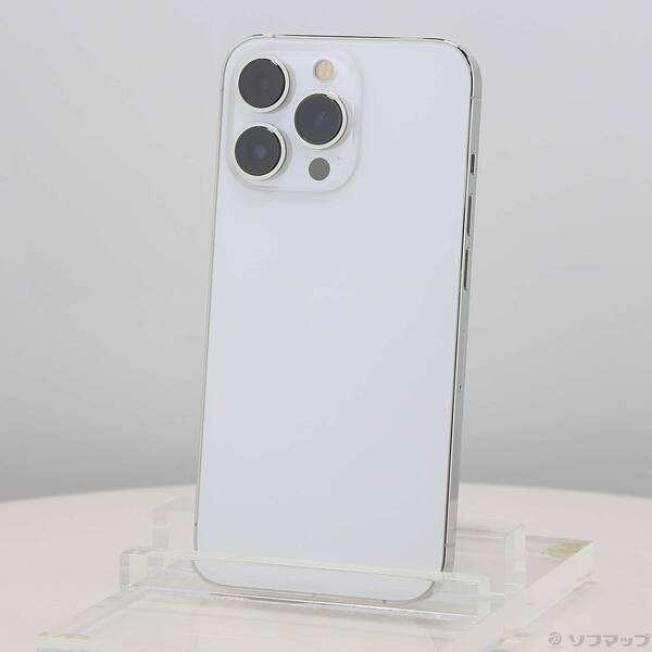 【中古】Apple(アップル) iPhone13 Pro 128GB シルバー MLUF3J／A SIMフリー 【297-ud】