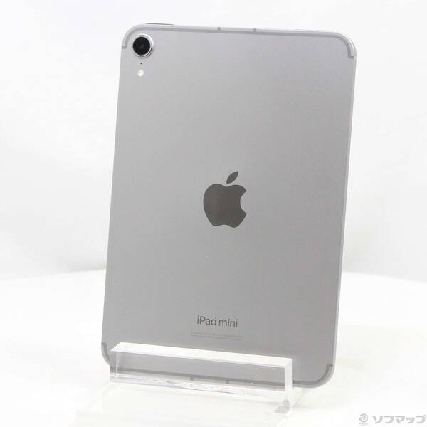 【中古】Apple(アップル) iPad mini(A17 Pro) 128GB スペースグレイ MXPN3J／A SIMフリー 【269-ud】
