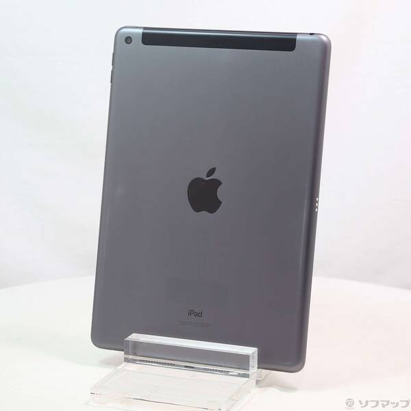 【中古】Apple(アップル) iPad 第9世代 64GB スペースグレイ MK473J／A auロック解除SIMフリー 【269-ud】