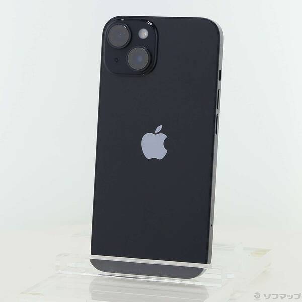 【中古】Apple(アップル) iPhone14 128GB ミッドナイト MPUD3J／A SIMフリー 【377-ud】