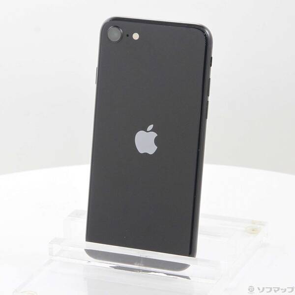 【中古】Apple(アップル) iPhone SE 第3世代 256GB ミッドナイト MMYJ3J／A SIMフリー 【377-ud】