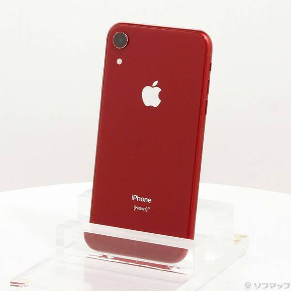【中古】Apple(アップル) iPhoneXR 256GB プロダクトレッド MT0X2J／A SIMフリー 【276-ud】