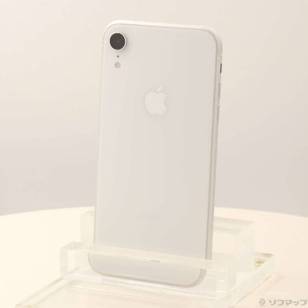 【中古】SoftBank iPhoneXR 64GB 白いこと MT032J／A SoftBank 【269-ud】