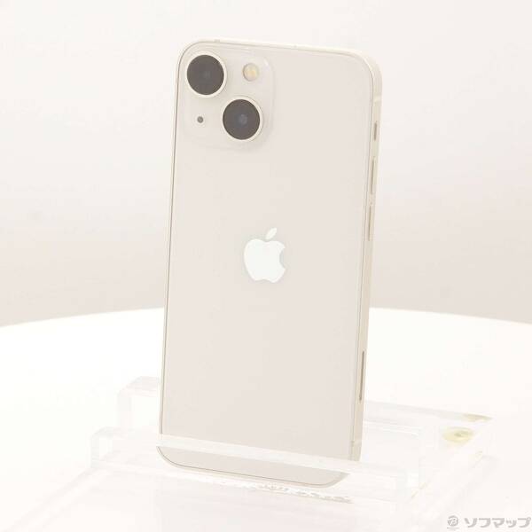 【中古】Apple(アップル) iPhone13 mini 128GB スターライト MLJE3J／A SIMフリー 【247-ud】｜ソフマップ中古専門店
