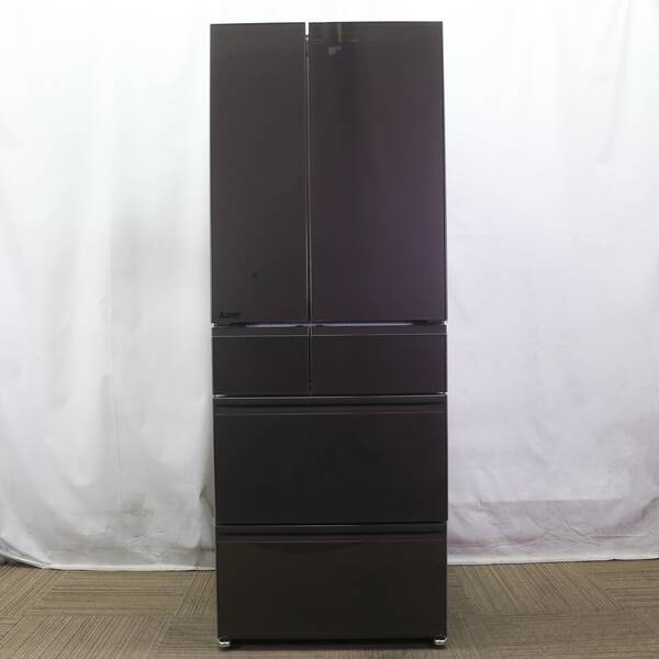 【中古】MITSUBISHI(三菱) 〔中古品〕 電気冷蔵庫 グランドアンバーグレー MR-MZ60M-H ［幅68.5糎 ／602L ／6部屋の入り口 ／観音開き手合い ／2024年］ 【198-ud】