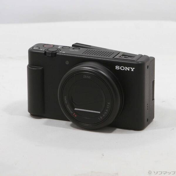 【中古】SONY(ソニー) 〔見せびらかす品〕 VLOGCAM ZV-1 II シューティンググリップキット 黒いこと 【305-ud】
