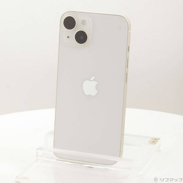 【中古】Apple(アップル) iPhone14 128GB スターライト MPUQ3J／A SIMフリー 【377-ud】｜ソフマップ中古専門店