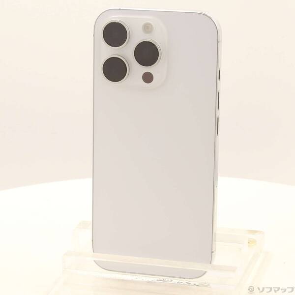 【中古】Apple(アップル) iPhone16 Pro 1TB ホワイトチタニウム MYN93J／A SIMフリー 【377-ud】