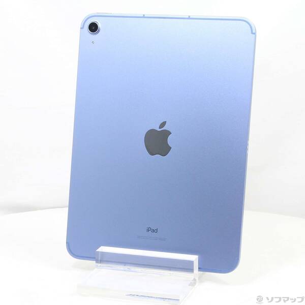 【中古】Apple(アップル) iPad 第10世代 256GB ブルー MQ6U3J／A SoftBankロック解除SIMフリー 【377-ud】