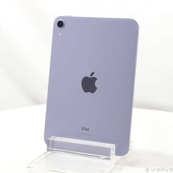 【中古】Apple(アップル) iPad mini 第6時人 64GB パープル MK8E3J／A SoftBank鍵を掛ける取り消すSIM無償性 【377-ud】 スマートフォン・タブレット-タブレットPC本体
