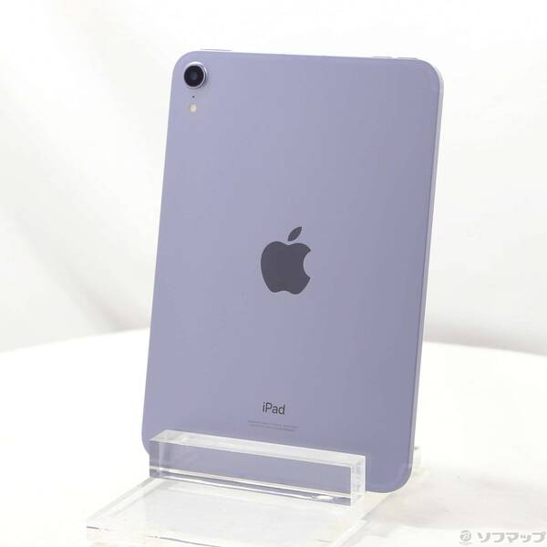 【中古】Apple(アップル) iPad mini 第6時人 64GB パープル MK8E3J／A SoftBank鍵を掛ける取り消すSIM無償性 【377-ud】 スマートフォン・タブレット-タブレットPC本体