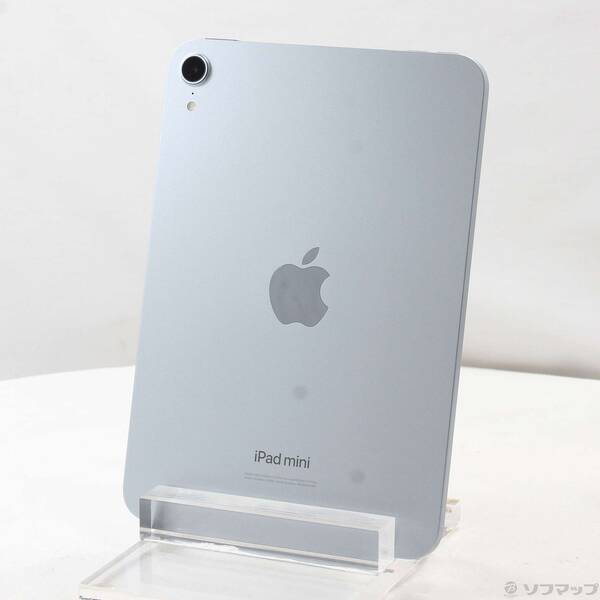 【中古】Apple(アップル) iPad mini(A17 Pro) 128GB ブルー MXN73J／A Wi-Fi 【377-ud】