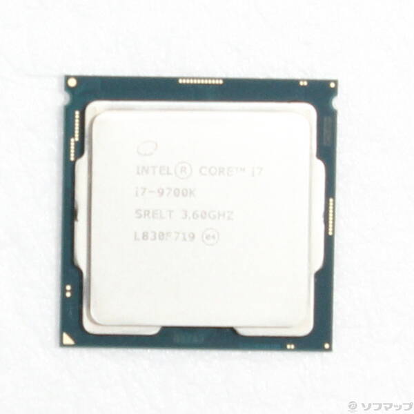 【中古】intel(インテル) Core i7 9700K 〔3.6GHz／LGA 1151〕 【262-ud】
