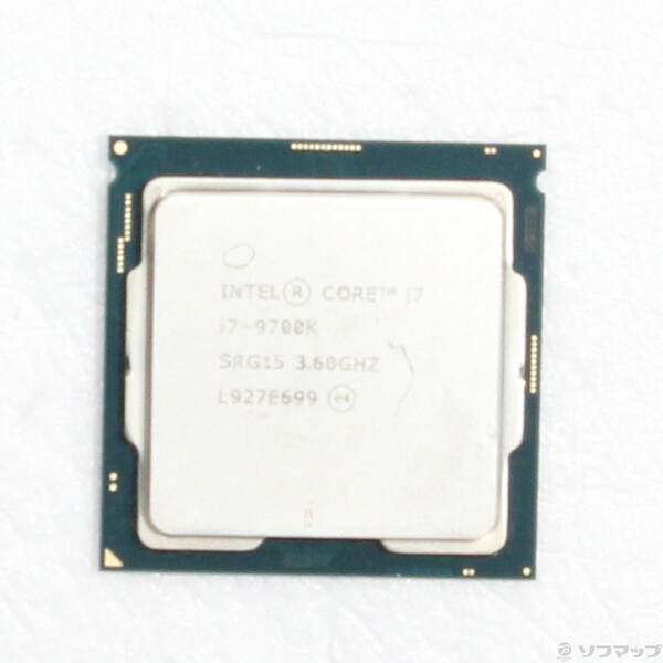 【中古】intel(インテル) Core i7 9700K 〔3.6GHz／LGA 1151〕 【262-ud】