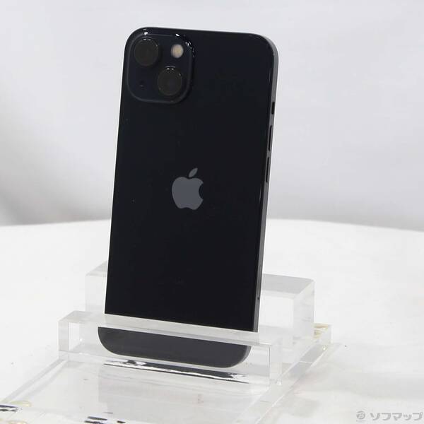 【中古】Apple(アップル) iPhone13 256GB ミッドナイト MLNH3J／A SIMフリー 【262-ud】