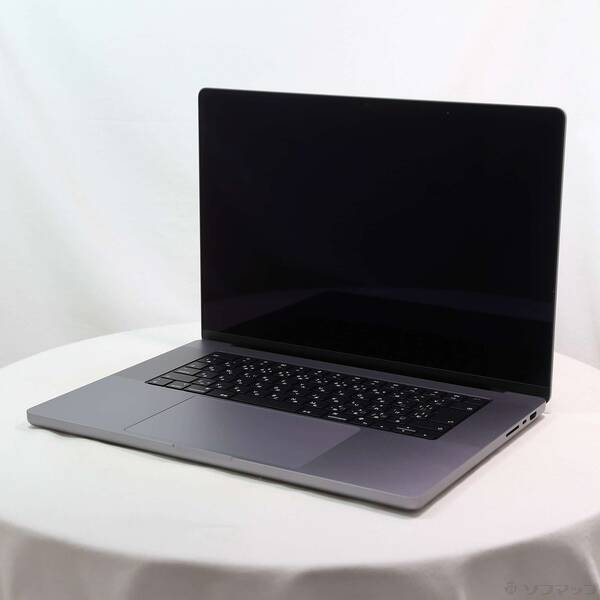【中古】Apple(アップル) MacBook Pro 16.2-inch Early-2023 MNW83J／A Apple M2 Pro 12コアCPU_19コアGPU 16GB SSD512GB スペースグレイ 〔26.3 Tahoe〕 【258-ud】