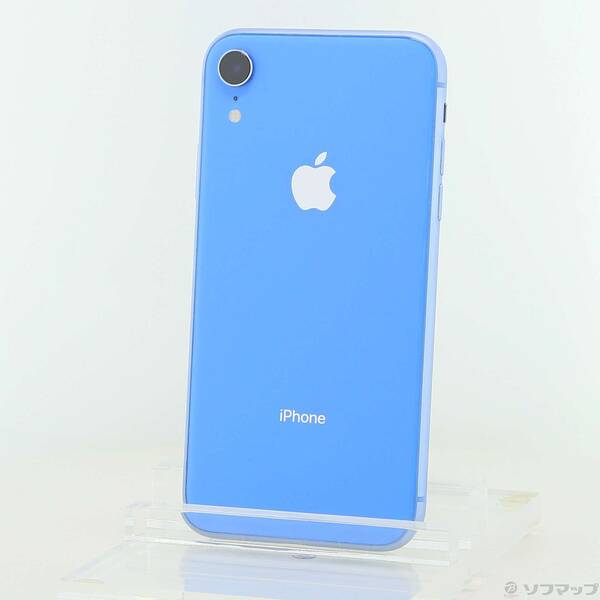 【中古】Apple(アップル) iPhoneXR 256GB ブルー MT112J／A SIMフリー 【297-ud】