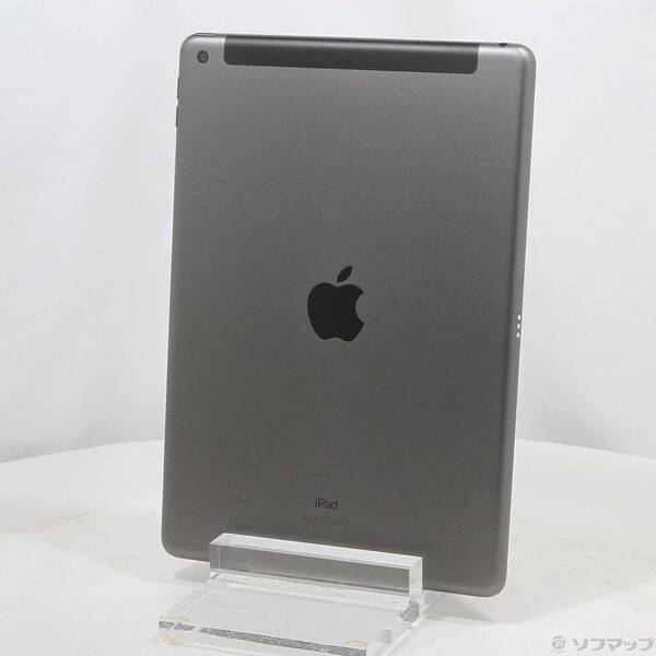 【中古】Apple(アップル) iPad 第9世代 64GB スペースグレイ NK473J／A auロック解除SIMフリー 【368-ud】