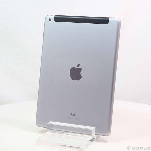 【中古】SoftBank iPad 第6時人 32GB あき場所薄墨色 MR6N2J／A SoftBank 【368-ud】 スマートフォン・タブレット-タブレットPC本体