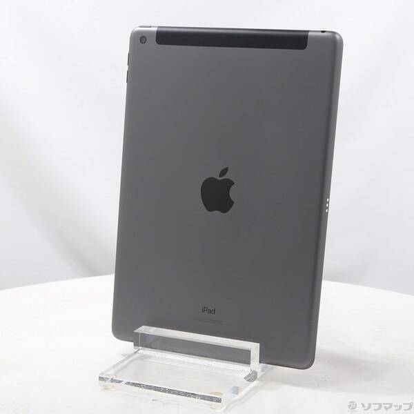 【中古】Apple(アップル) iPad 第9世代 64GB スペースグレイ MK473J／A SIMフリー 【251-ud】