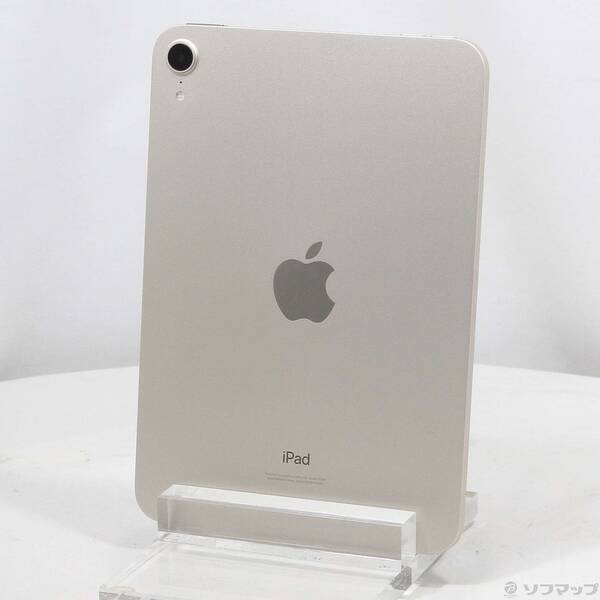 【中古】Apple(アップル) iPad mini 第6時人 256GB はやりっ子ともし火 MK7V3J／A Wi-Fi 【349-ud】 タブレットPC本体-スマートフォン・タブレット