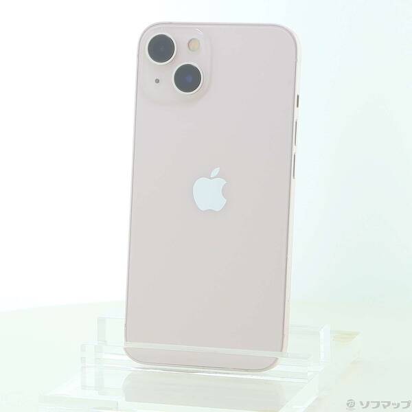 【中古】Apple(アップル) iPhone13 128GB ピンク MLNE3J／A SIMフリー 【262-ud】 40,446円