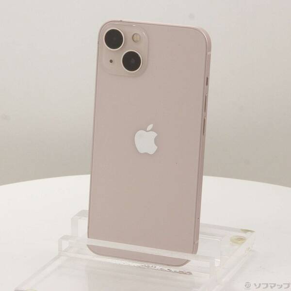 中古】Apple(アップル) iPhone13 128GB ピンク MLNE3J／A SIMフリー