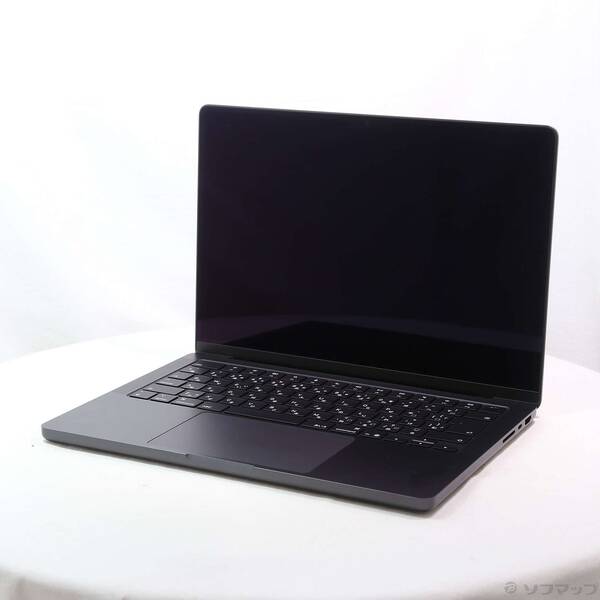 【中古】Apple(アップル) 〔展示品〕 MacBook Pro 14.2-inch Late-2025 MDE04J／A Apple M5 10コアCPU_10コアGPU 16GB SSD512GB スペースブラック 〔macOS v26.3.2〕 【258-ud】