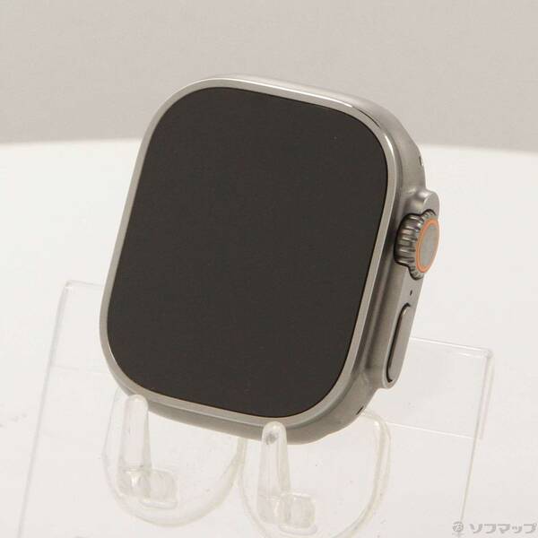 【中古】Apple(アップル) Apple Watch Ultra 2 GPS + Cellular 49粍 チタニウム容れもの 周波数帯域絶無 【198-ud】 スマートウォッチ本体-スマートフォン・タブレット
