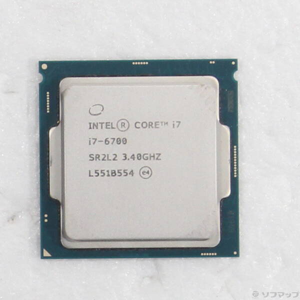 【中古】intel(インテル) Core i7 6700 〔3.4GHz／LGA 1151〕 【262-ud】