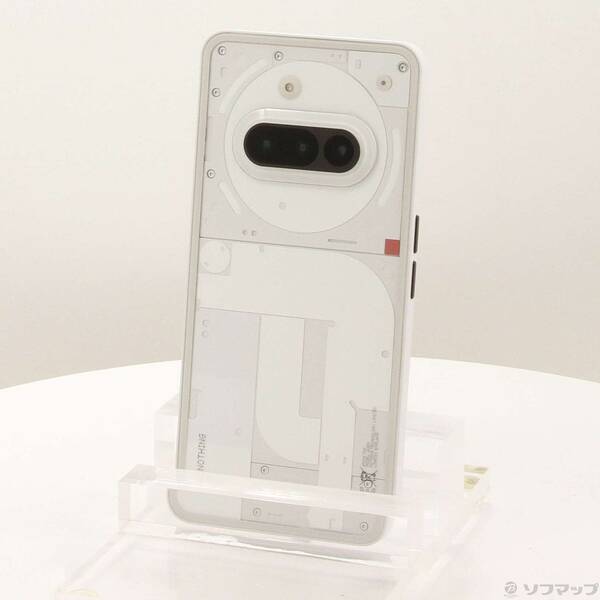 【中古】Nothing（ナッシング） Nothing Phone (3a) 256GB ホワイト A059 SIMフリー 【262-ud】
