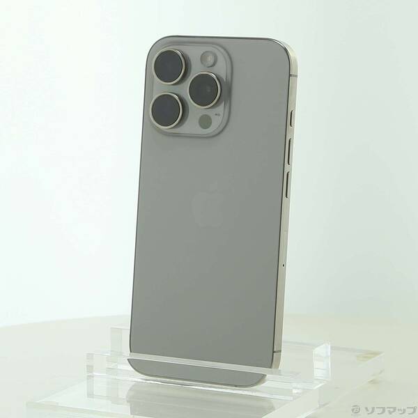 【中古】Apple(アップル) iPhone16 Pro 256GB ナチュラルチタニウム MYN33J／A SIMフリー 【262-ud】