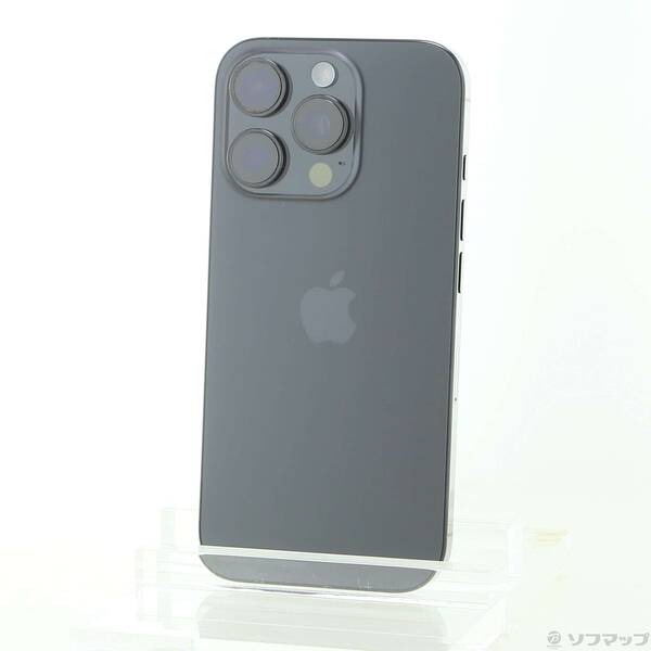 【中古】Apple(アップル) iPhone16 Pro 256GB ブラックチタニウム MYN03J／A SIMフリー 【262-ud】