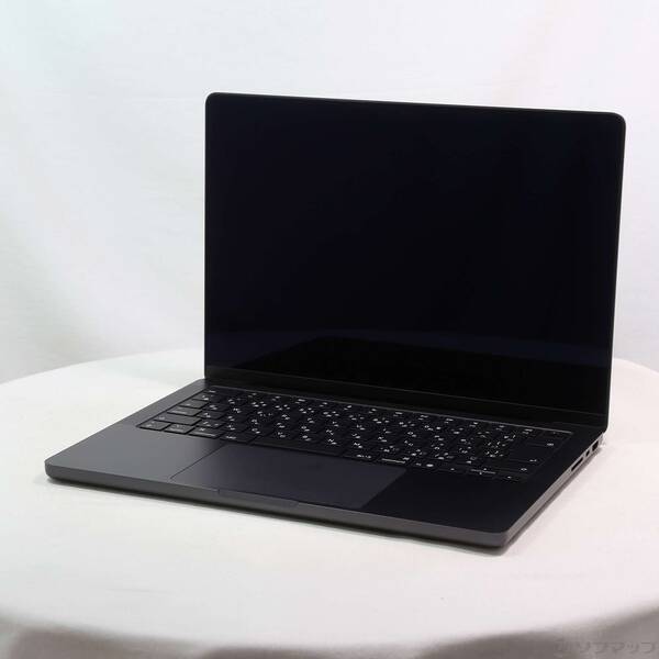 【中古】Apple(アップル) 〔展示品〕 MacBook Pro 14.2-inch Late-2025 MDE04J／A Apple M5 10コアCPU_10コアGPU 16GB SSD512GB スペースブラック 〔26.3 Tahoe〕 【258-ud】