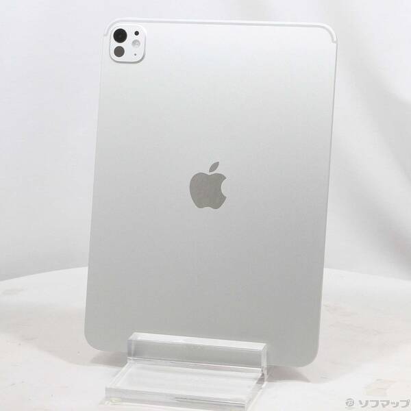 【中古】Apple(アップル) iPad Pro 11in(M5) 標準尺度硝子 256GB しろがね色 3P002J／A Wi-Fi 【377-ud】