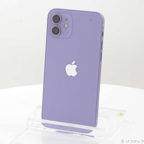 【中古】Apple(アップル) iPhone12 64GB パープル MJNH3J／A SIMフリー 【377-ud】｜ソフマップ中古専門店