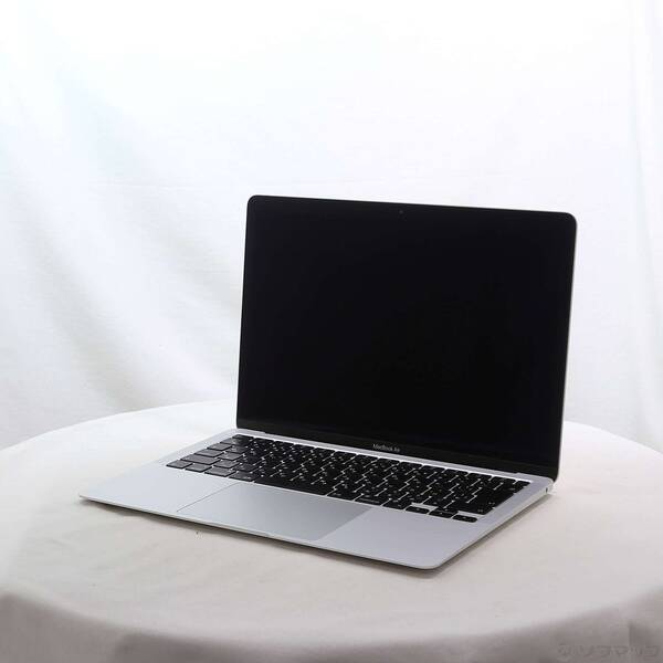 【中古】Apple(アップル) MacBook Air 13.3-inch Late-2020 MGN93J／A Apple M1 8中核グループ中央処理装置_7中核グループGPU 8GB SSD256GB しろがね色 〔15.3 Sequoia〕 【377-ud】