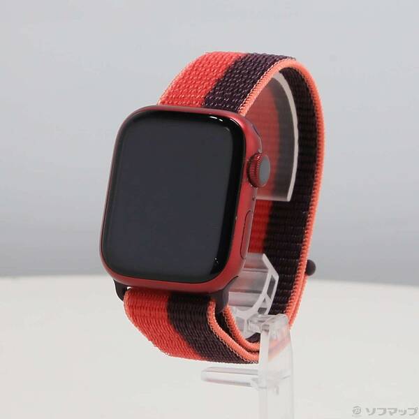 【中古】Apple(アップル) Apple Watch Series 7 GPS 41mm (PRODUCT)REDアルミニウムケース (PRODUCT)REDスポーツループ 【377-ud】｜ソフマップ中古専門店