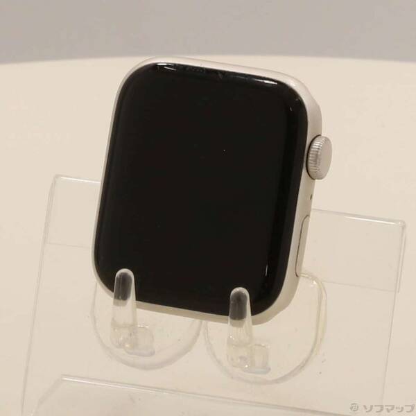 【中古】Apple(アップル) Apple Watch SE 第2時人 GPS 44粍 スターライトアルミニウムケース ダンス楽隊絶無 【377-ud】