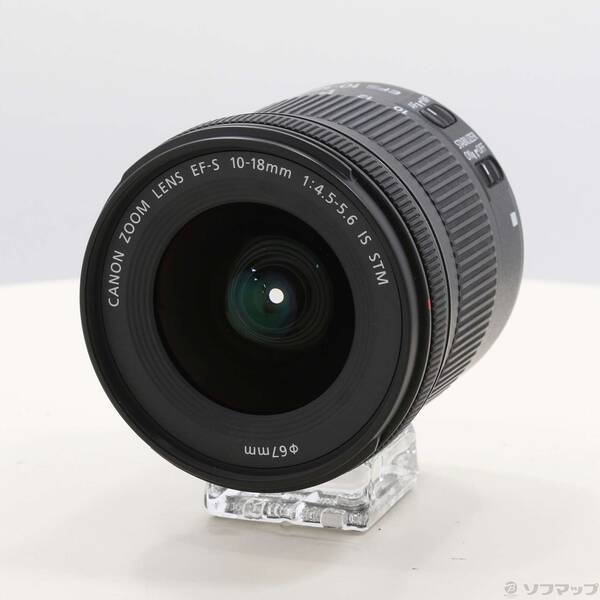 【中古】Canon(キヤノン) Canon EF-S 10-18粍 F4.5-5.6 IS STM 【262-ud】