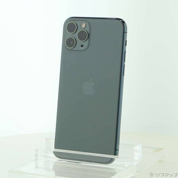 【中古】Apple(アップル) iPhone11 Pro 64GB ミッドナイトグリーン MWC62J／A SIMフリー 【262-ud】｜ソフマップ中古専門店