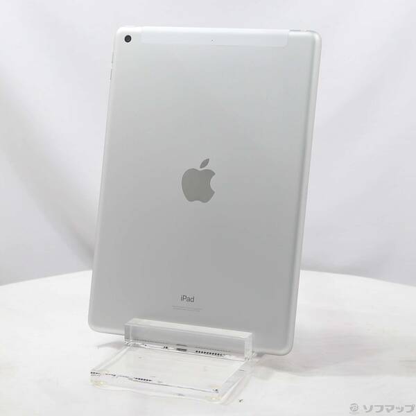 【中古】Apple(アップル) iPad 第9時人 64GB しろがね色 MK493J／A SIM無償性 【198-ud】