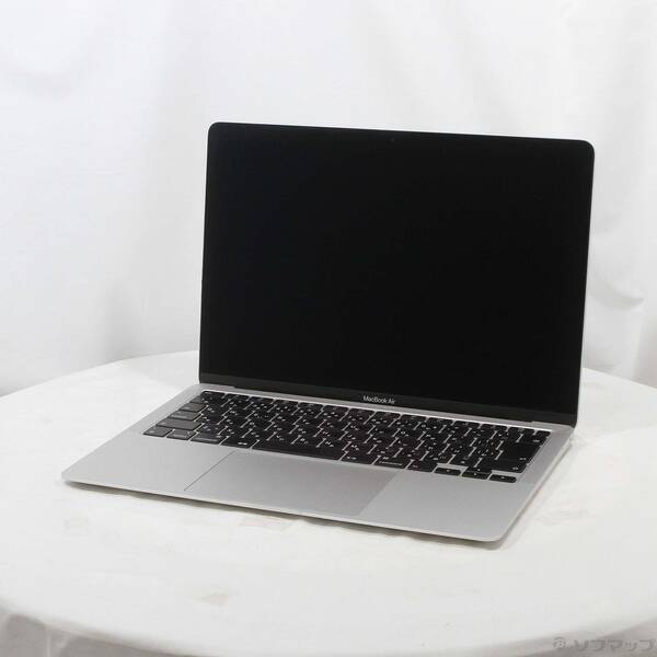 【中古】Apple(アップル) MacBook Air 13.3-inch Early-2020 MWTK2J／A Core_i3 1.1GHz 8GB SSD256GB しろがね色 〔10.15 Catalina〕 【262-ud】 パソコン-パソコン・周辺機器