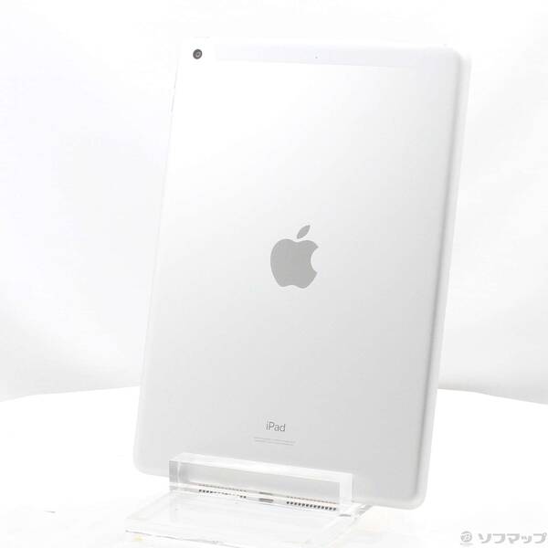 【中古】Apple(アップル) iPad 第9時人 64GB しろがね色 MK493J／A SoftBank鍵を掛ける取りけすSIM無償性 【305-ud】