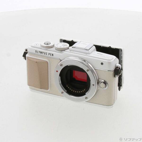 【中古】OLYMPUS(オリンパス) PEN Lite E-PL7 上半身 (白いこと) 【344-ud】