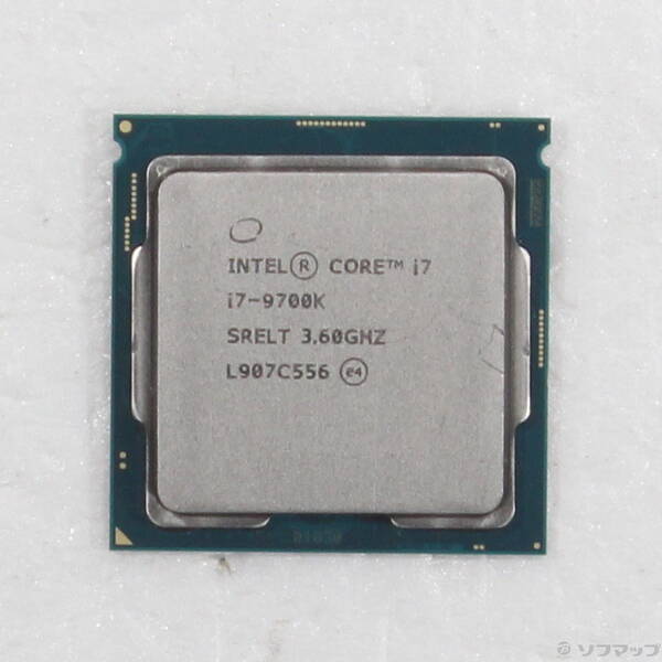 【中古】intel(インテル) Core i7 9700K 〔3.6GHz／LGA 1151〕 【344-ud】