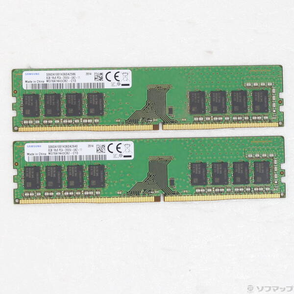 【中古】288P PC4-21300 DDR4-2666 16GB 8GB&times;2枚組 【297-ud】｜ソフマップ中古専門店
