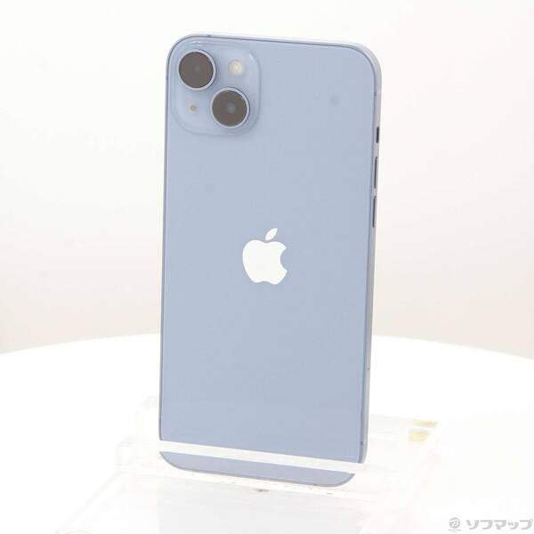 【中古】Apple(アップル) iPhone14 Plus 128GB 青色 MQ4H3J／A SIM無償性 【377-ud】 スマートフォン・タブレット-スマートフォン本体