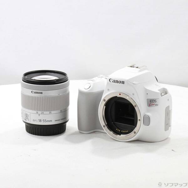 【中古】Canon(キヤノン) EOS Kiss X10 白いこと EF-S18-55 IS STM 水晶体一揃いの道具 【262-ud】